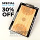 SPECIAL APRIL OFFER - Basketball coaching board 220x325mm 