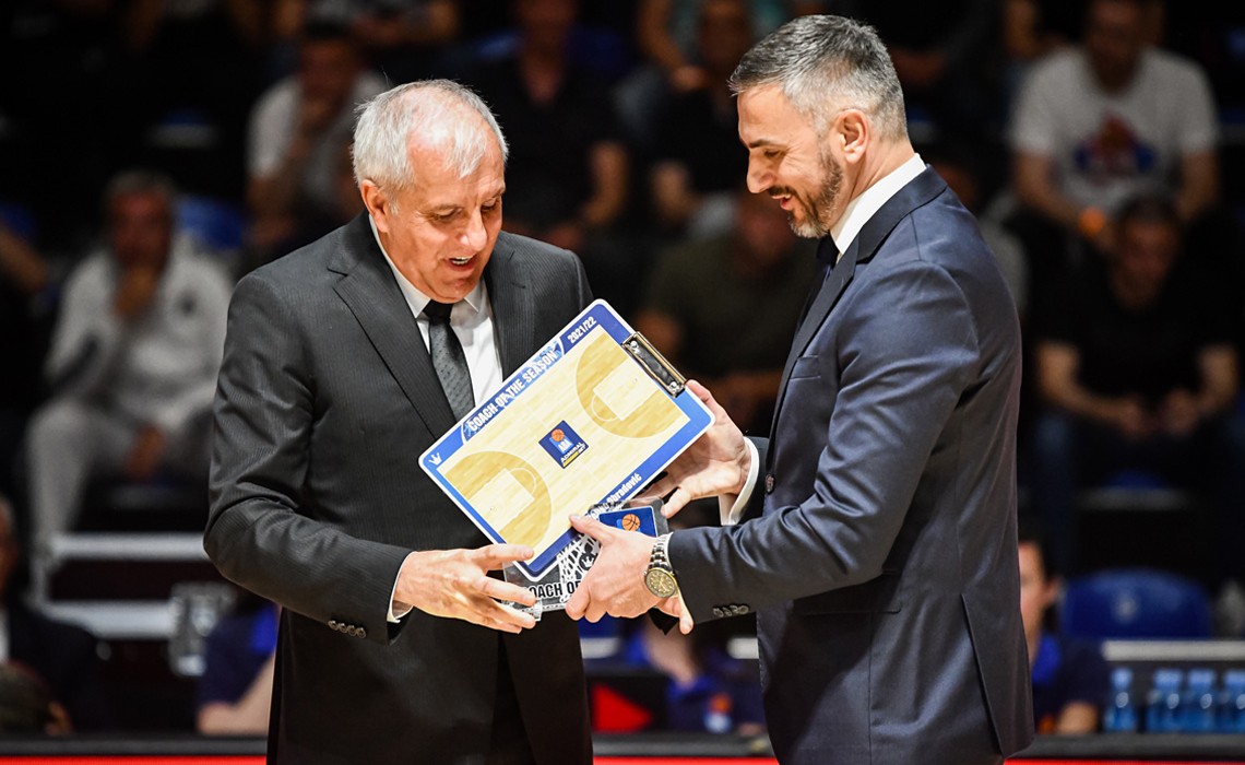 The trophy belongs to Mr. Coach Željko Obradović