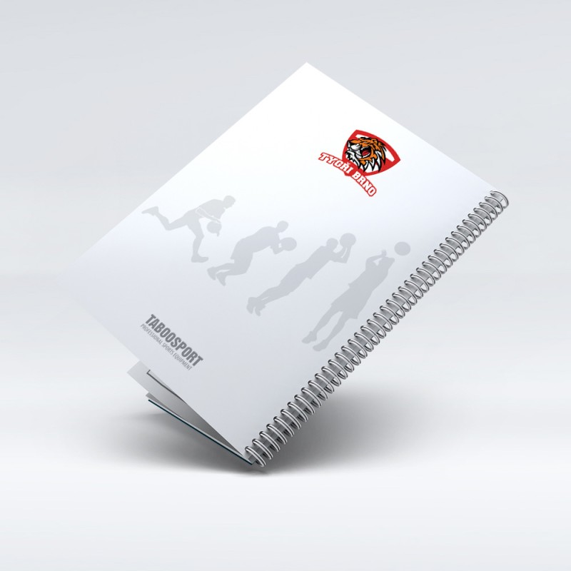 Personalized notebook, size: A4, PRICE: 10,00 €