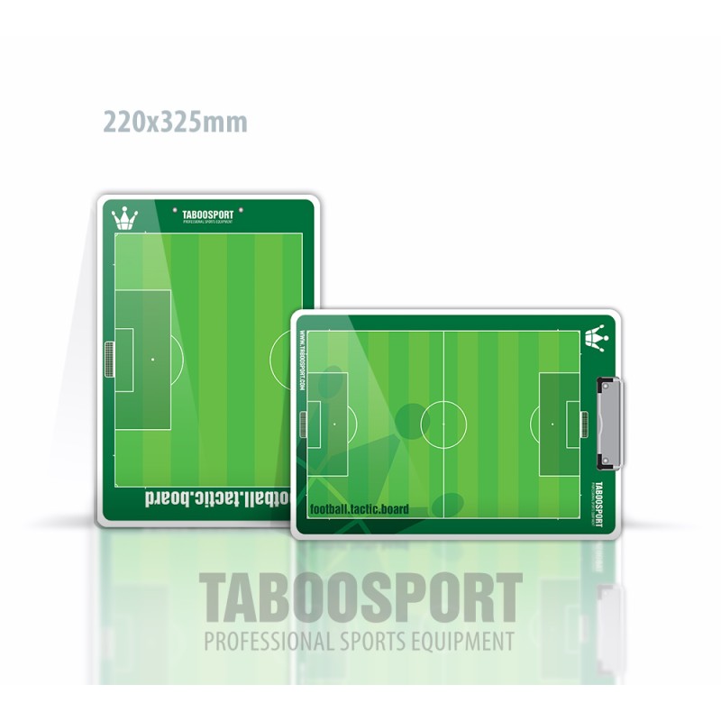 Taboosport football coaching board, write / erase, size: 220x325mm