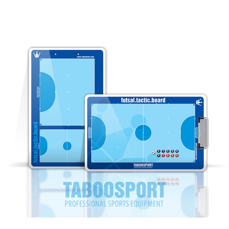 Taboosport futsal coaching board, single-sided magnets, size: 245x380mm