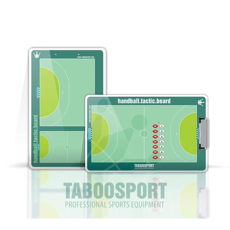 Taboosport handball coaching board, single-sided magnets, size: 245x380mm