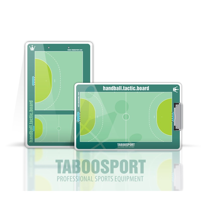 Taboosport handball coaching board, write / erase, size: 245x380mm