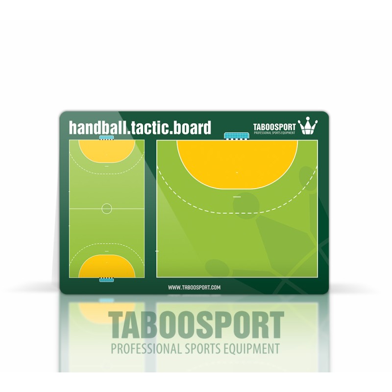 Taboosport handball coaching board, write / erase, size: 338x500mm